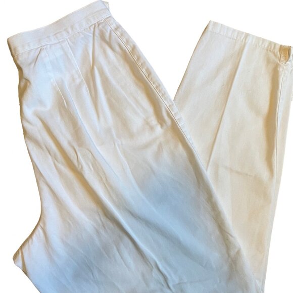 EUC Talbots Flat Front Trousers Size:  14P - Picture 3 of 6